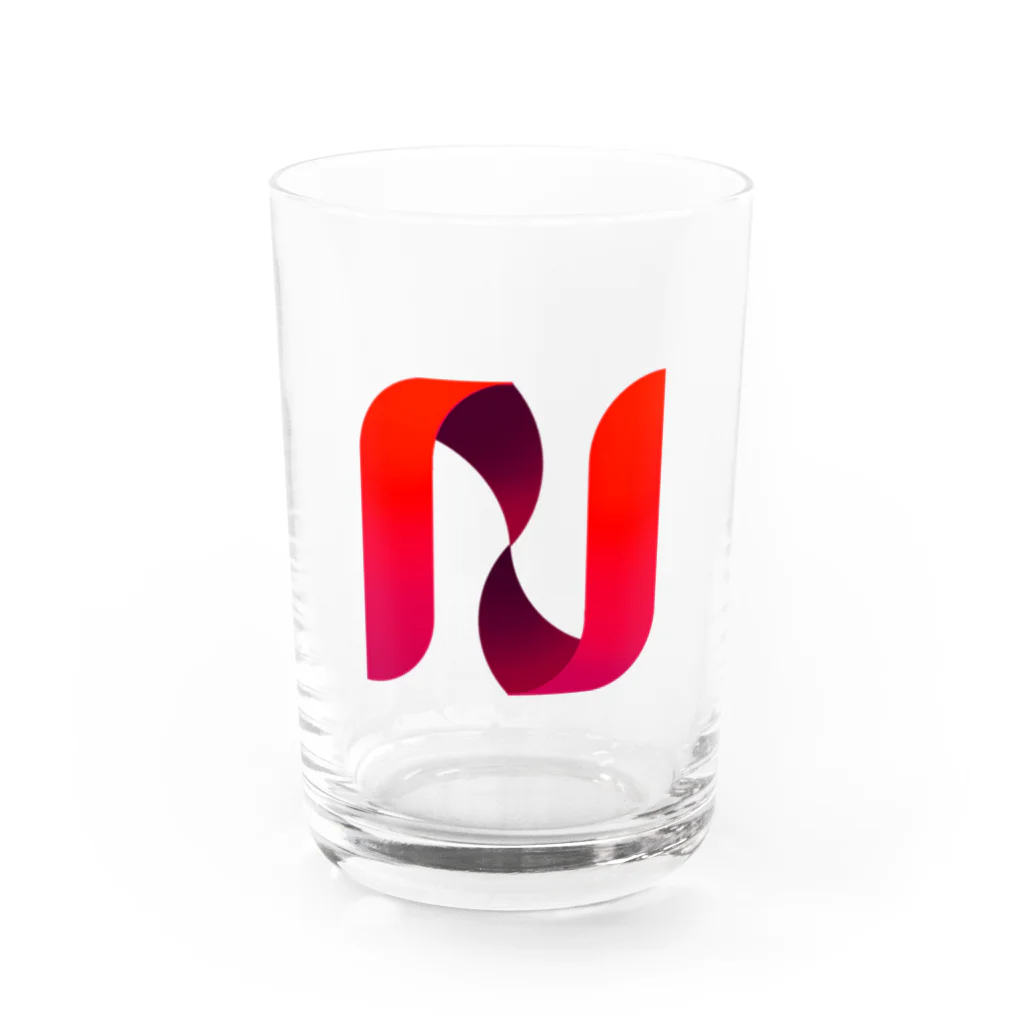 お店屋さんのN Water Glass :front