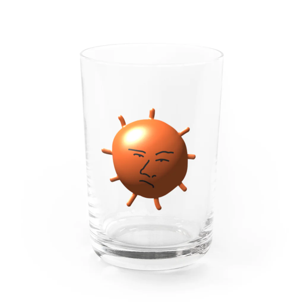 よっしゃ！の激烈太陽ちゃん Water Glass :front