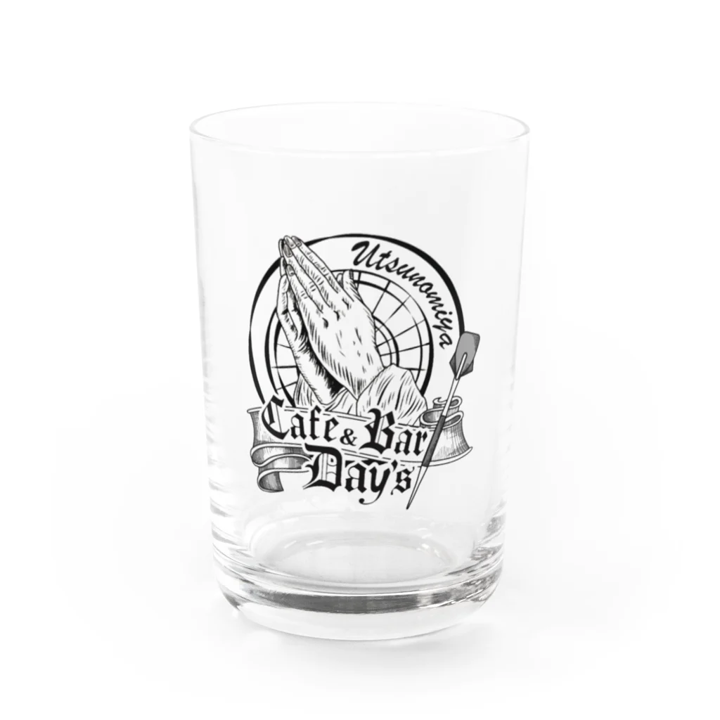 Cafe&Bar Day'sお嬢のCafe&Bar Days オリジナルロゴ入りグラス Water Glass :front