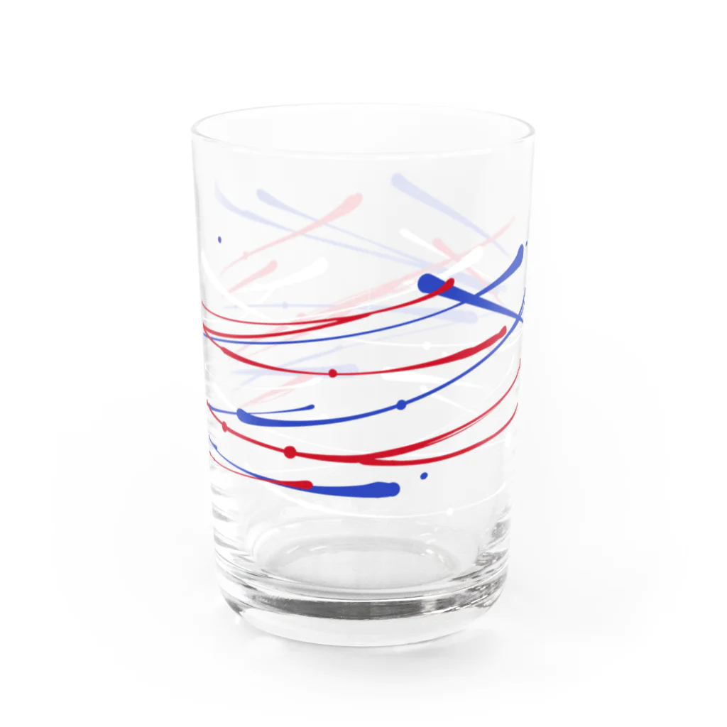 otamaxの縁日ヨーヨー柄 Water Glass :front