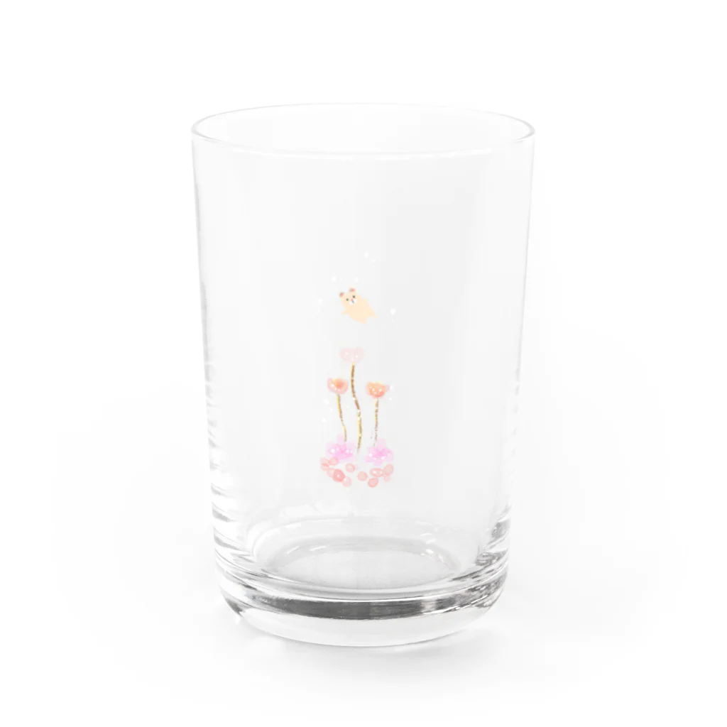 もいもいのふわり Water Glass :front