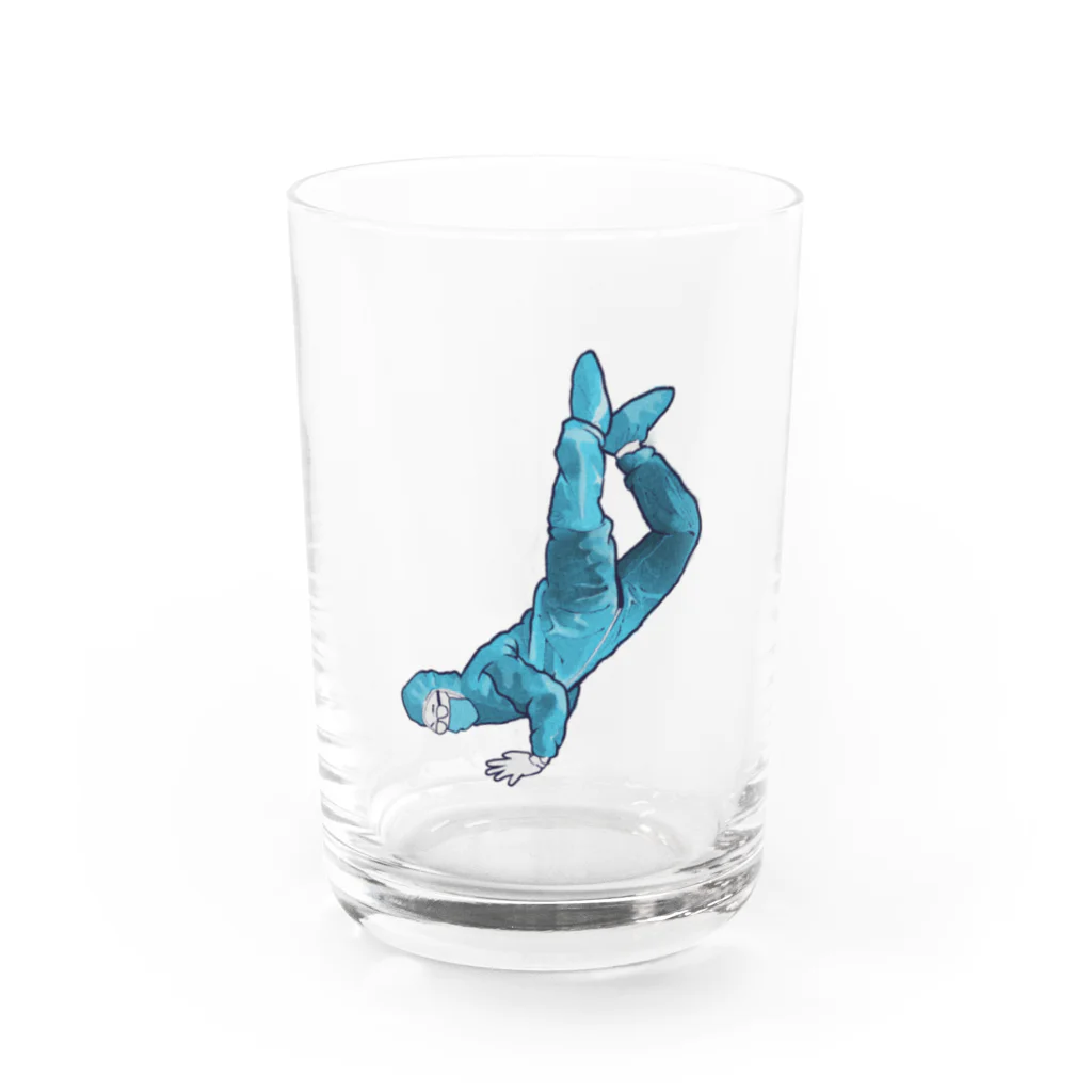 HardyBgoodeのHIPHOP VIRUS Water Glass :front