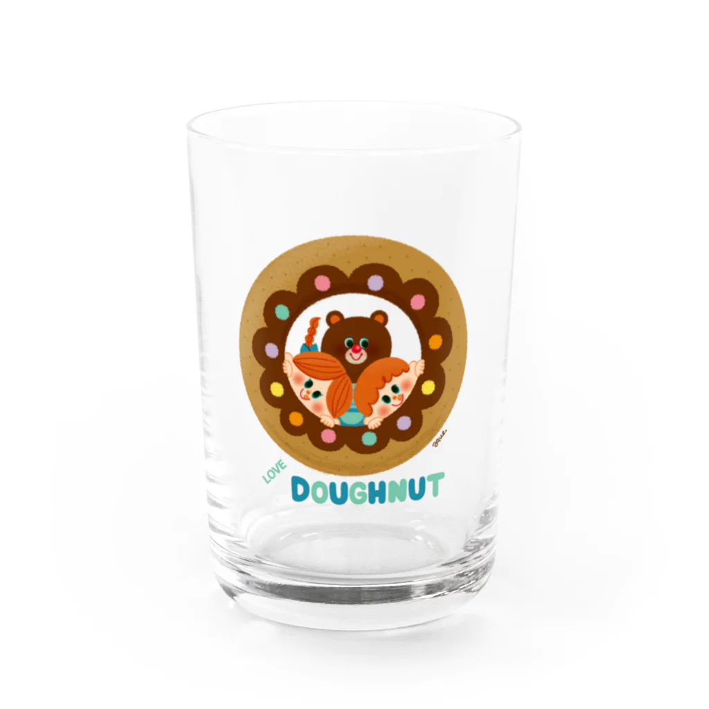 あくざわめぐみSHOPのDOUGHNUT Water Glass :front