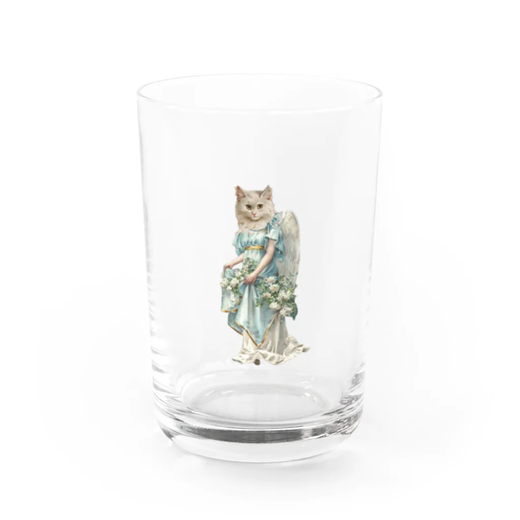 MadAlice☆猫狂いのアリスの猫天使様 Water Glass :front