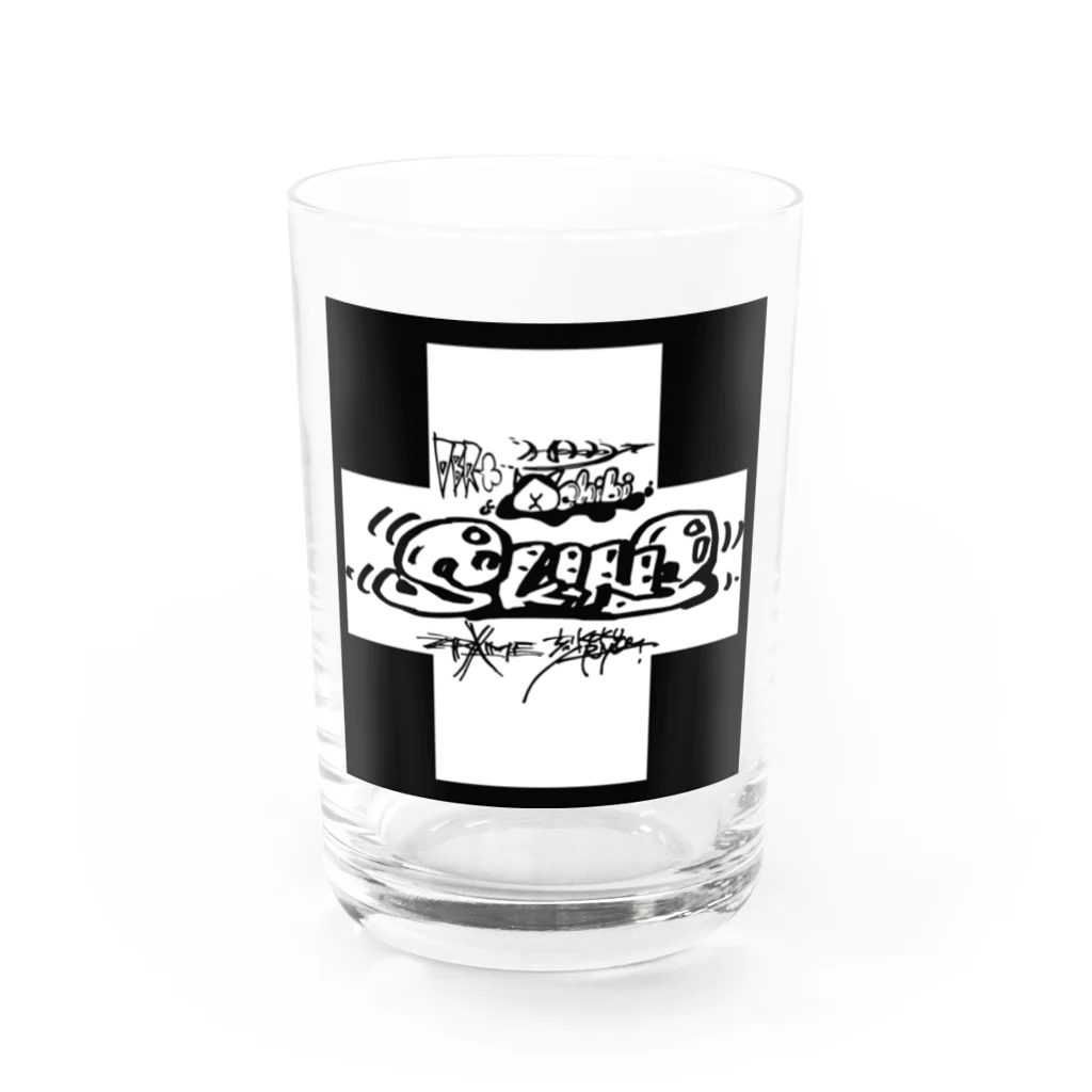 zrame-RYOのzrameロゴ Water Glass :front