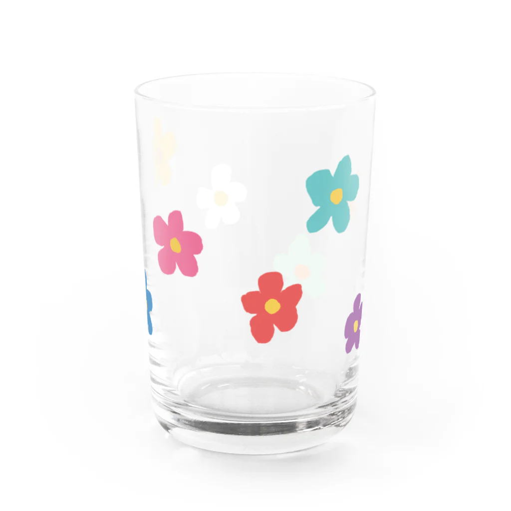 CHIBITA WEBSHOPのcolorful flour Water Glass :front