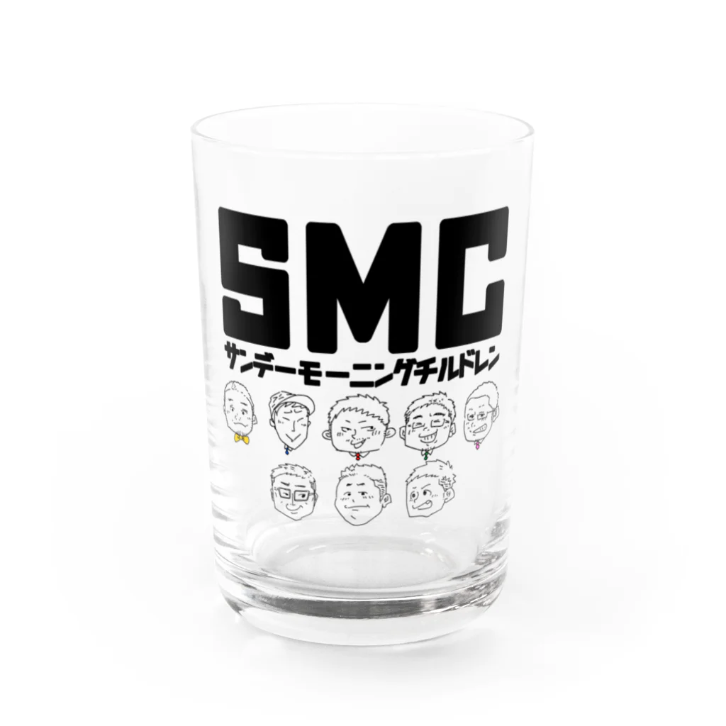 サンデーモーニングチルドレン公式のサモチルグラス　1stLive ver. Water Glass :front