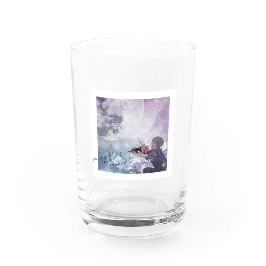 azufeelingのMUSE Thank you  Water Glass :front