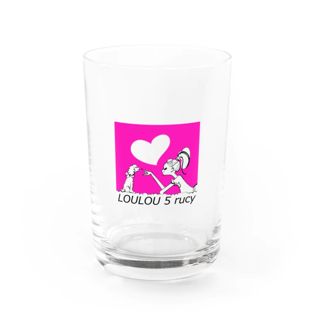 tsuguwo ・honda   のLOULOU 5 rucy Water Glass :front