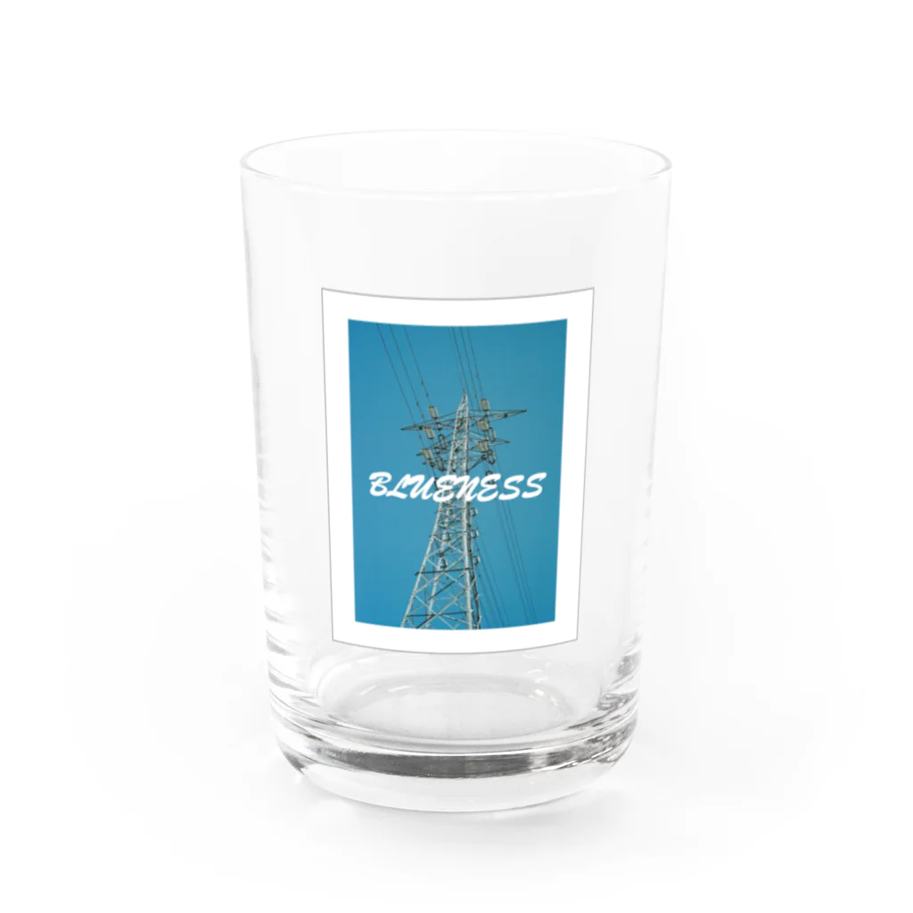GazpachoのBLUENESS Water Glass :front