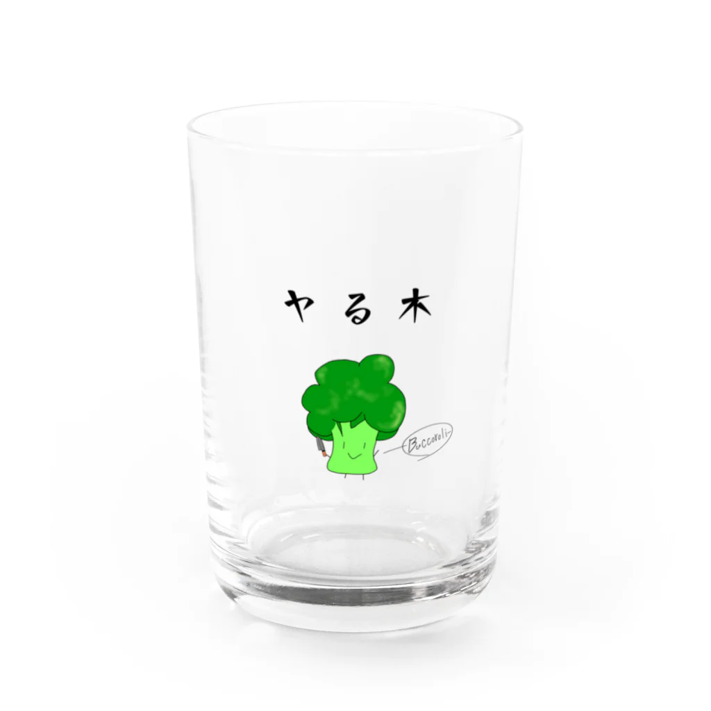 Otters Ladenのヤる木 Water Glass :front