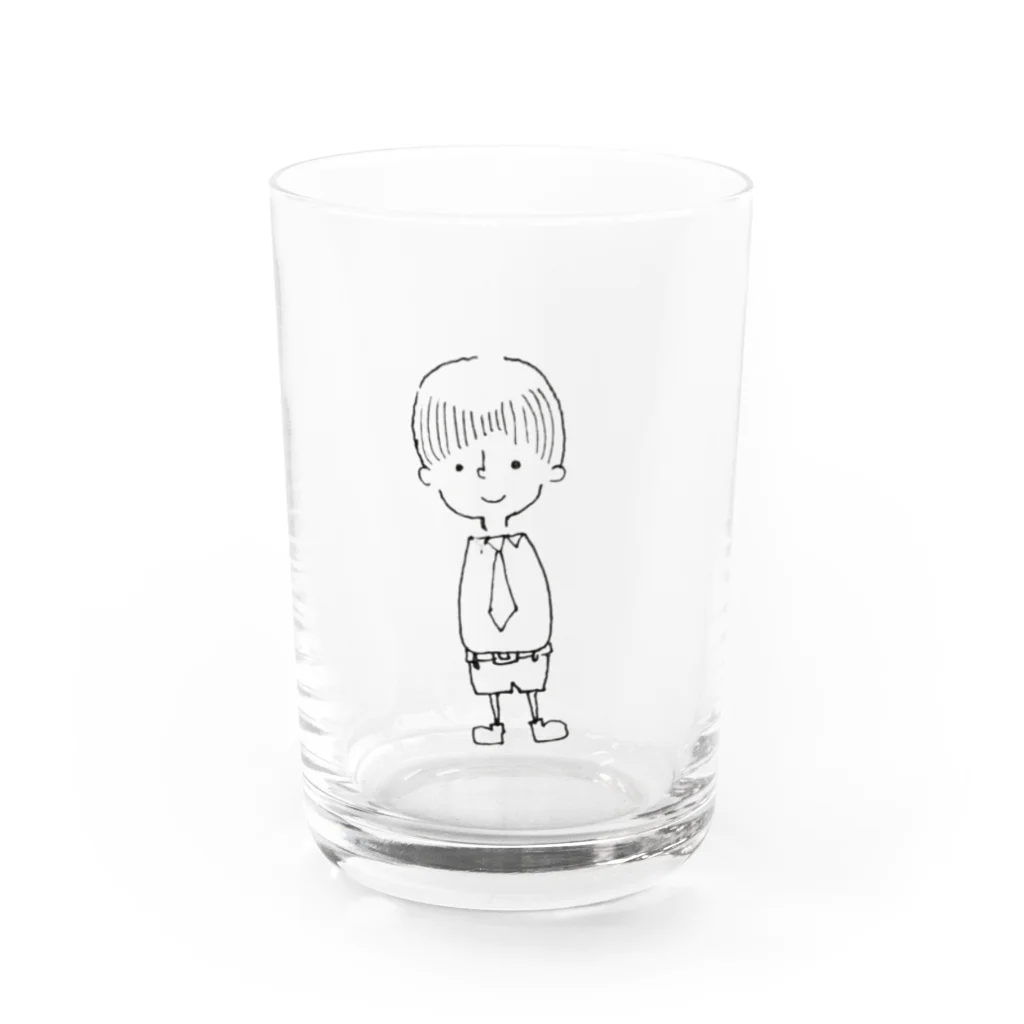 YUe@フェレットグッズ販売所のboy Water Glass :front