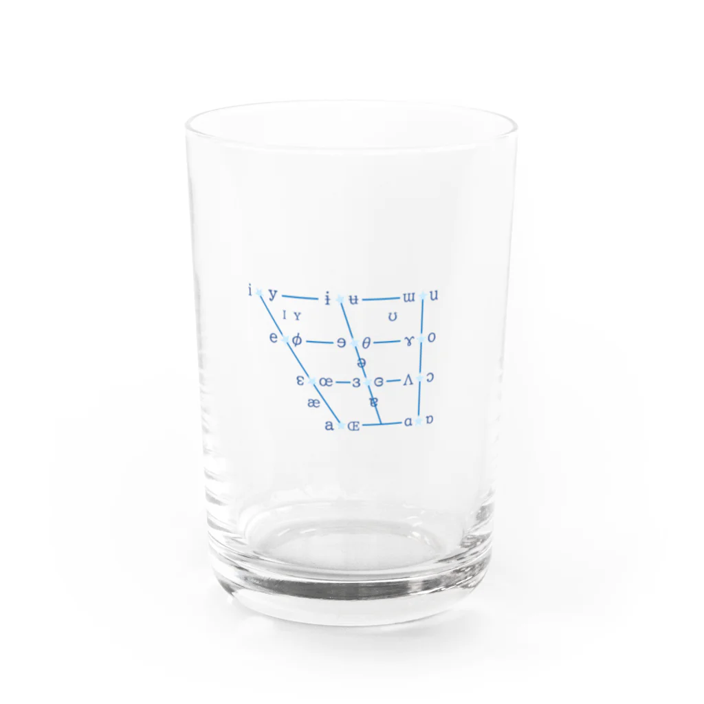 STart＿言語聴覚士のIPA母音☆★ Water Glass :front