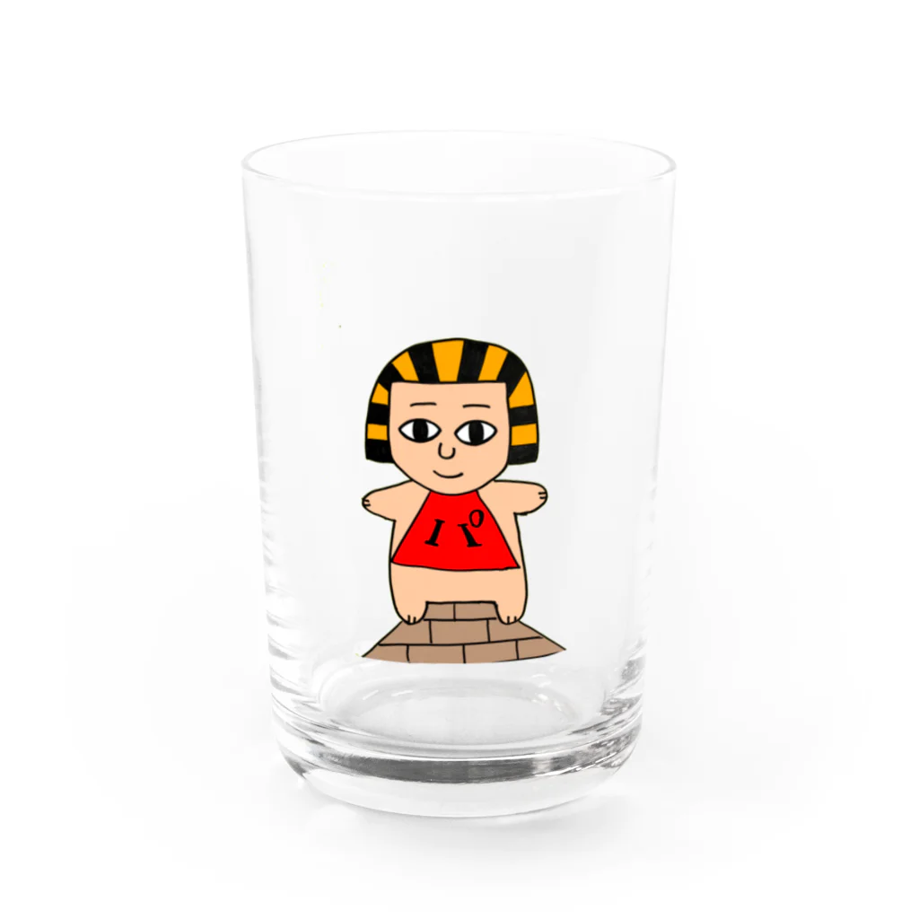 PATRAのぱとらちゃん参上 Water Glass :front