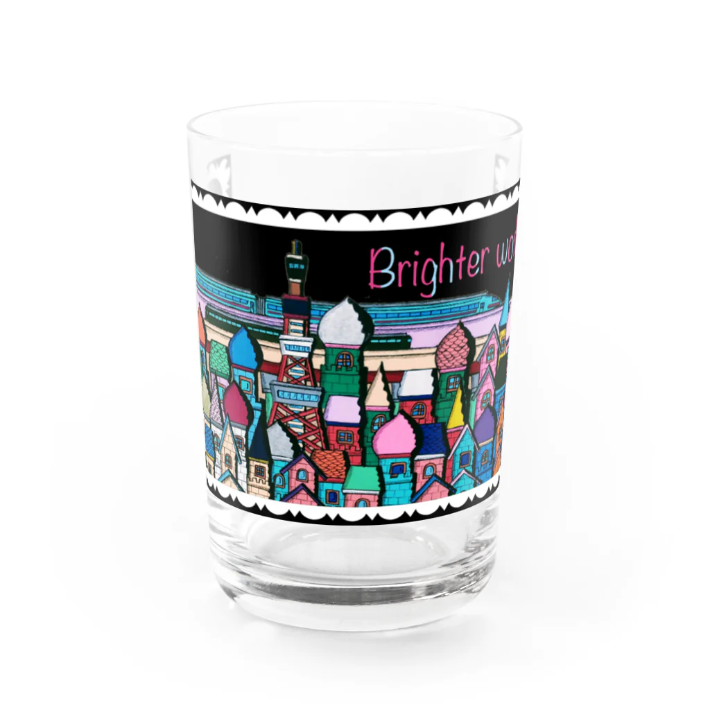 MoriArt のbrighter world Water Glass :front