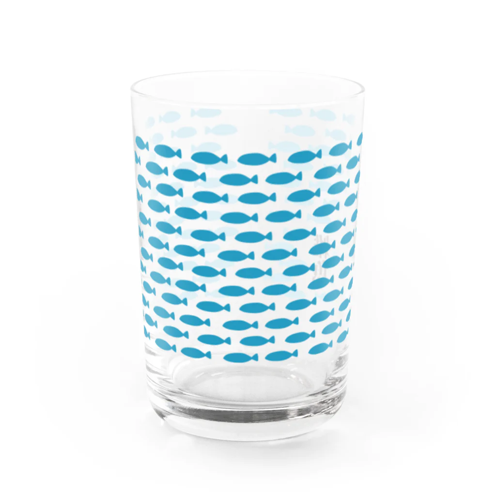 むぎみそ商店の雑魚 Water Glass :front