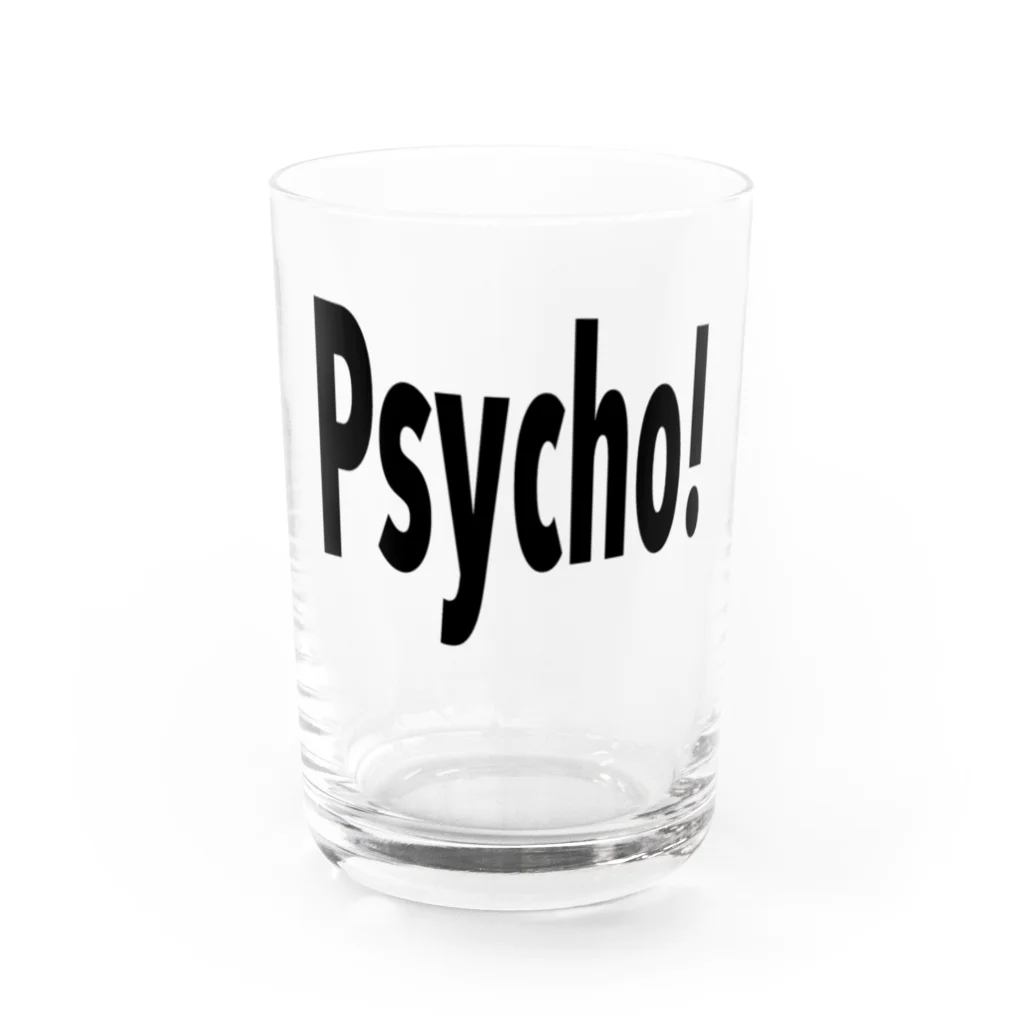 Punk Rock JukeboxのPsycho Water Glass :front