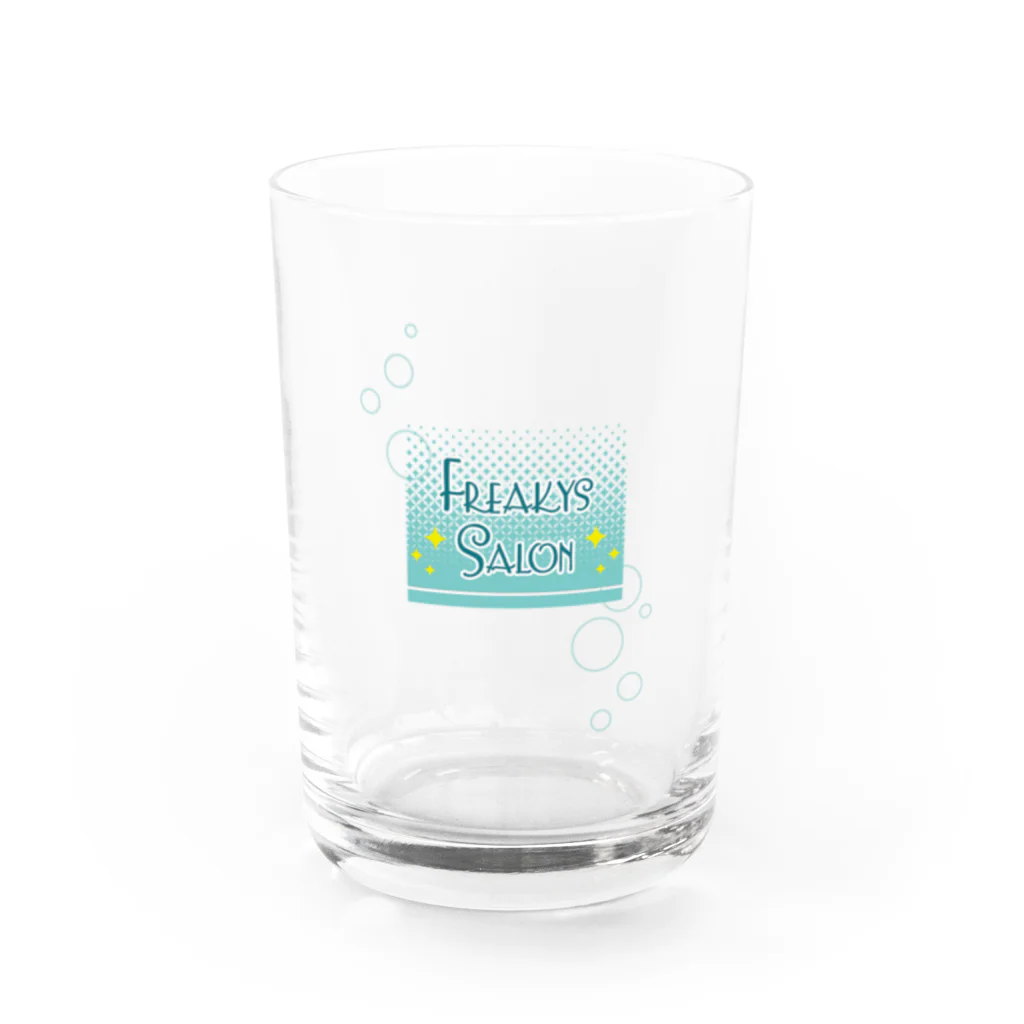 Freakys salonのFreakys salon ロゴグラス [Soda] Water Glass :front