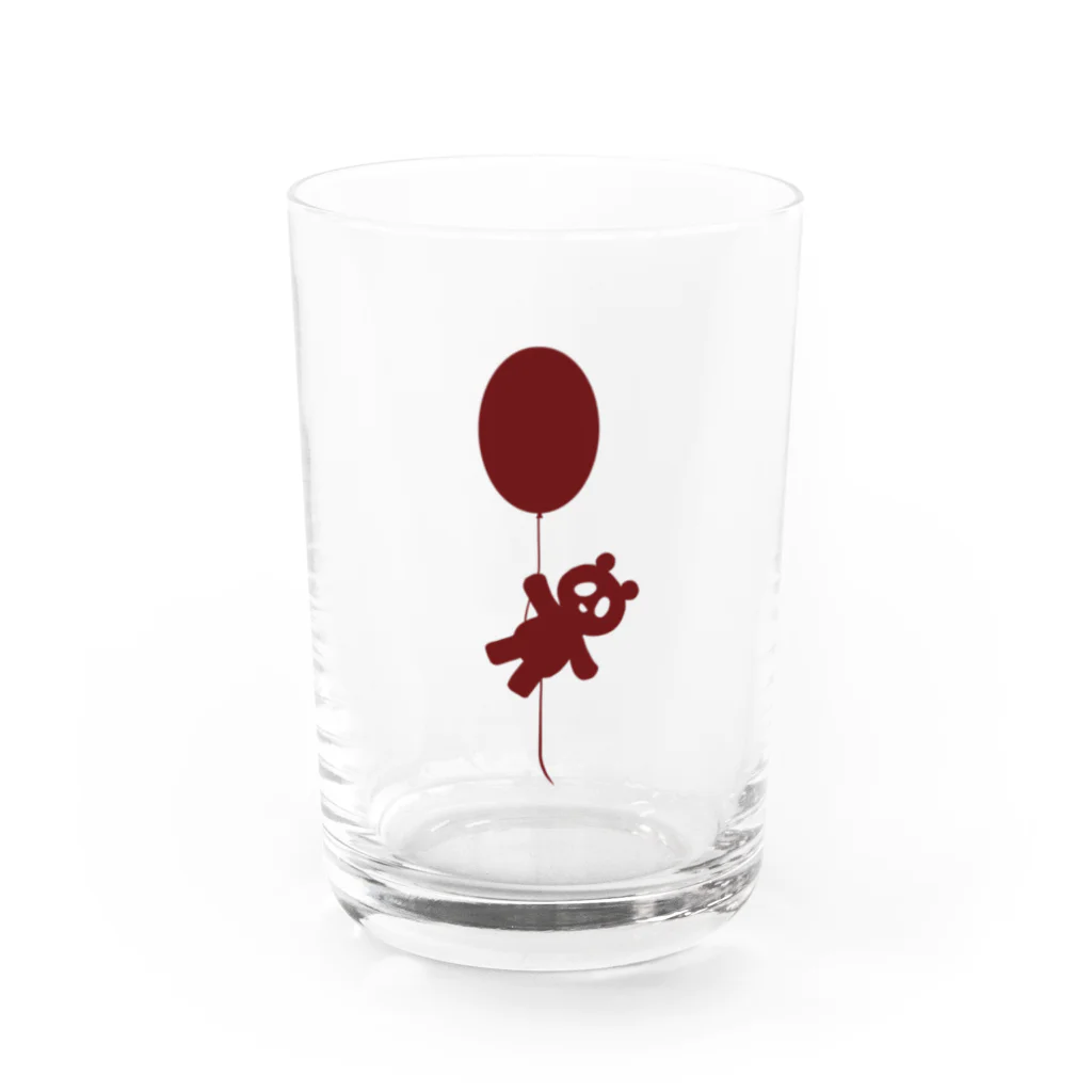 リゲル≒アルゲバルの風船パンダ Water Glass :front