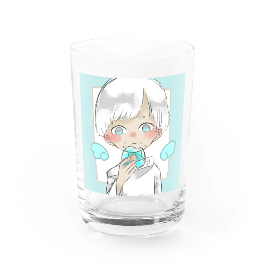 炙りれおんのてんしくん🍩 Water Glass :front