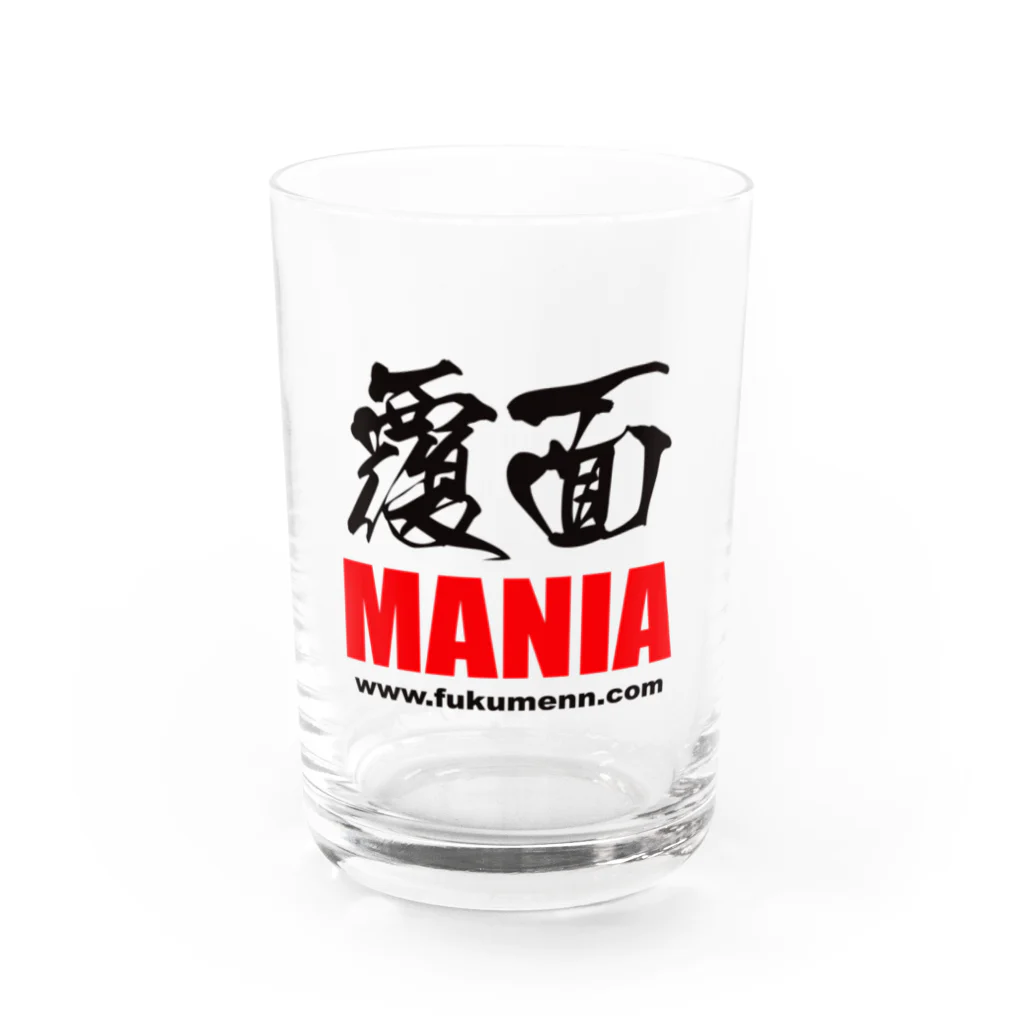 覆面MANIA＆CMLLの覆面MANIA 2006（黒文字） グラス前面