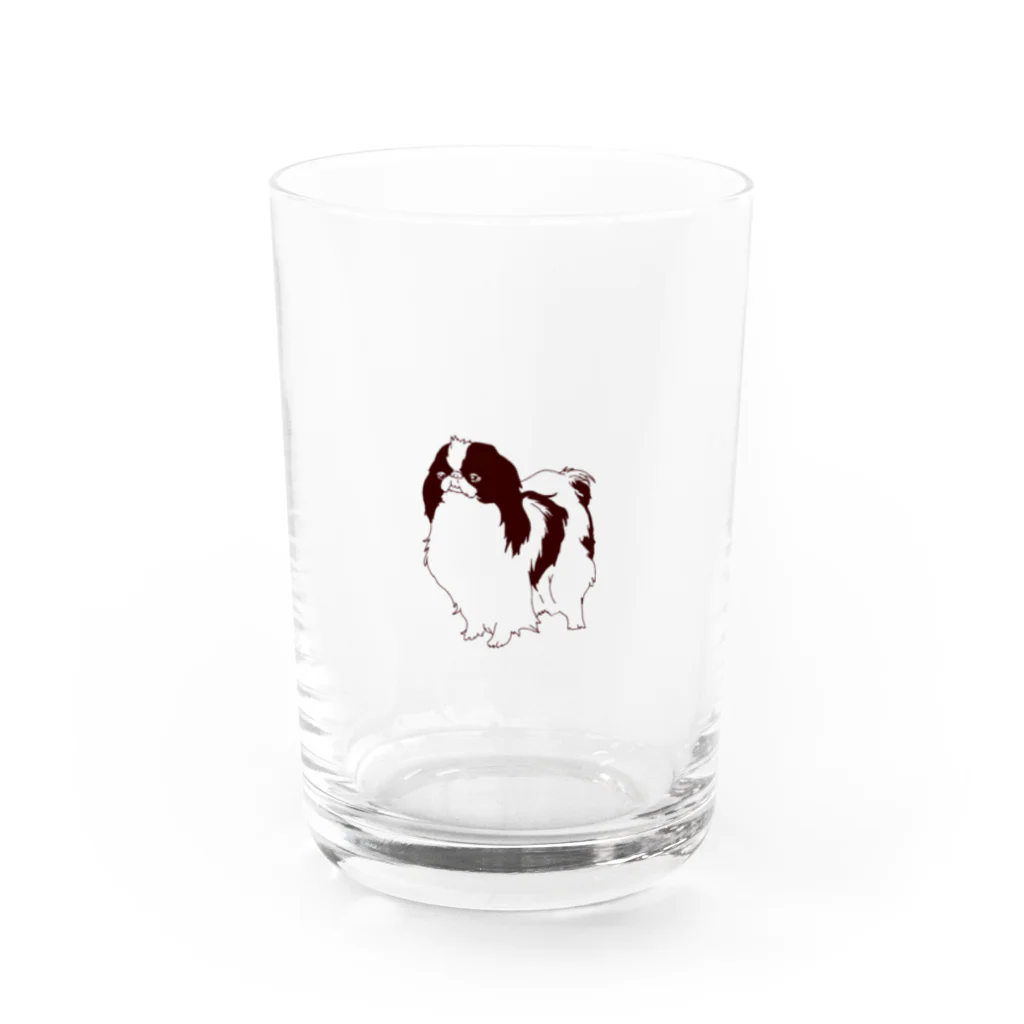 STiXの犬のちん Water Glass :front