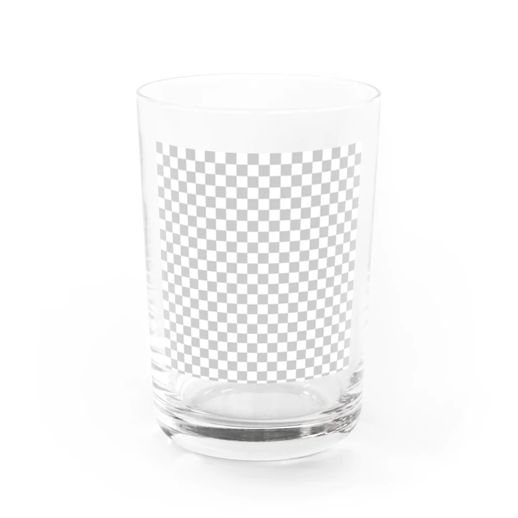 ⚡skeleton's shop⚡の透明柄ビッグ Water Glass :front