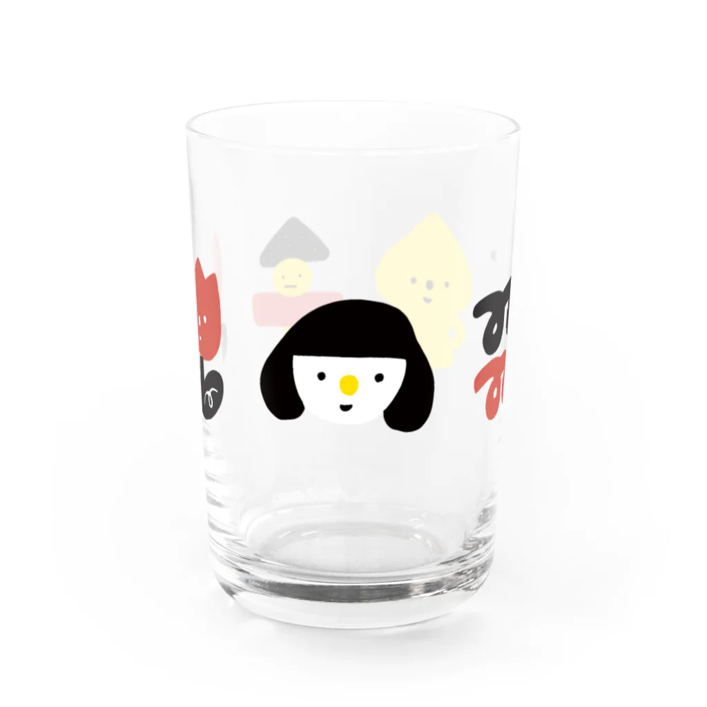 ささきえりのたまねぎとその仲間 Water Glass :front