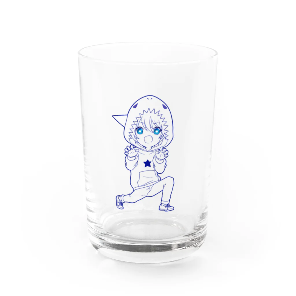 超ゆあのくんのおみせの配信者超ゆあのくんのコップ Water Glass :front