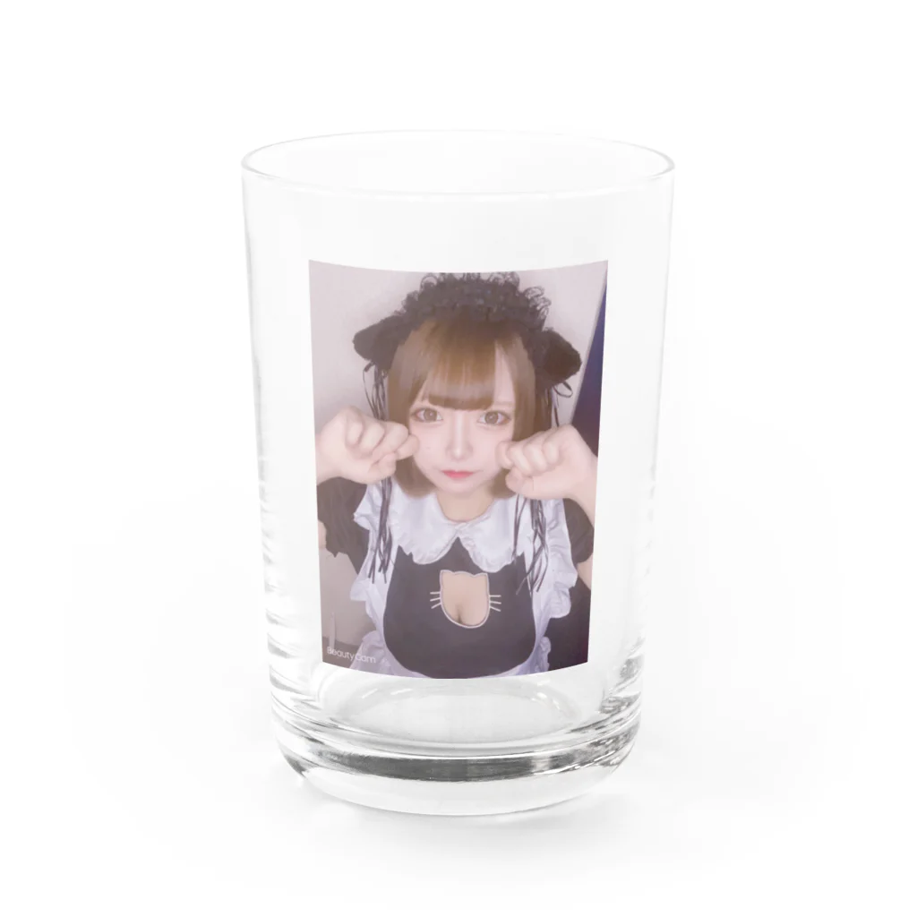 大鬱チャンネルのにゃん Water Glass :front