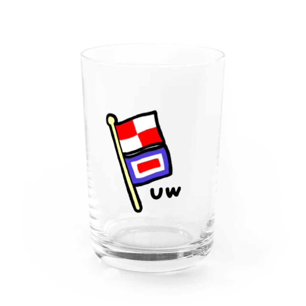 びすこのご安航 UW Water Glass :front