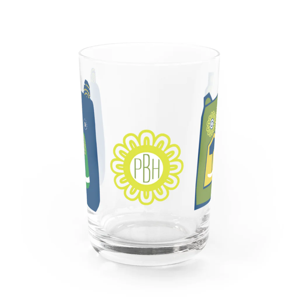 パティスリーハーモニカのハーモニカクマクマ Water Glass :front