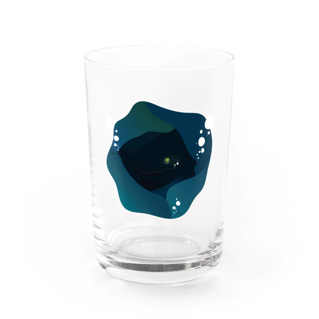 ベニのいつでも深海魚（深海恐怖症） Water Glass :front