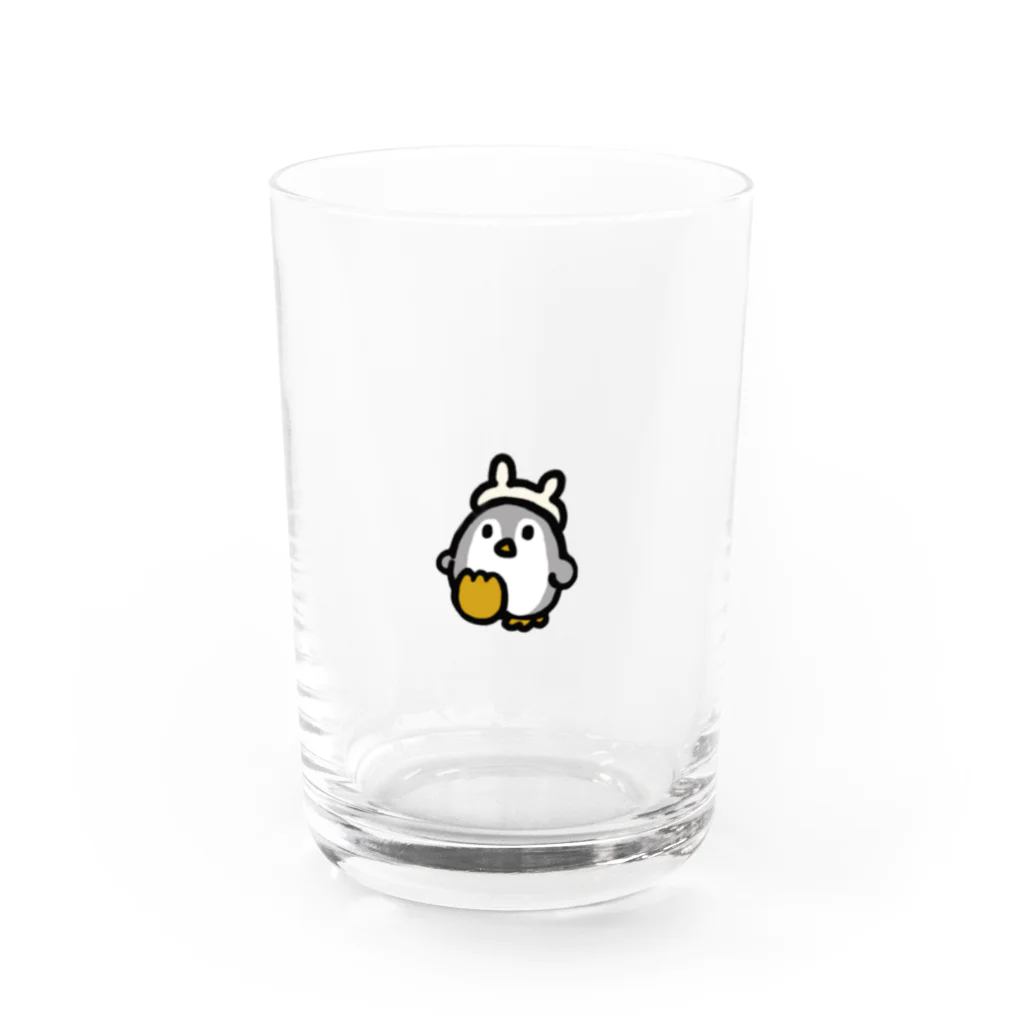 よるのあかちゃんぺんぎん Water Glass :front