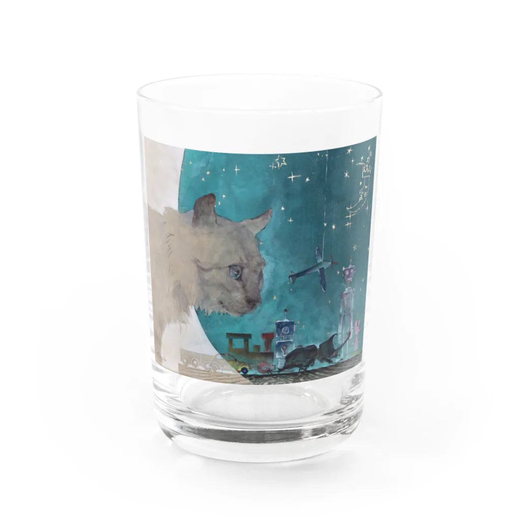 ぱぱぱの聖者の行進 Water Glass :front