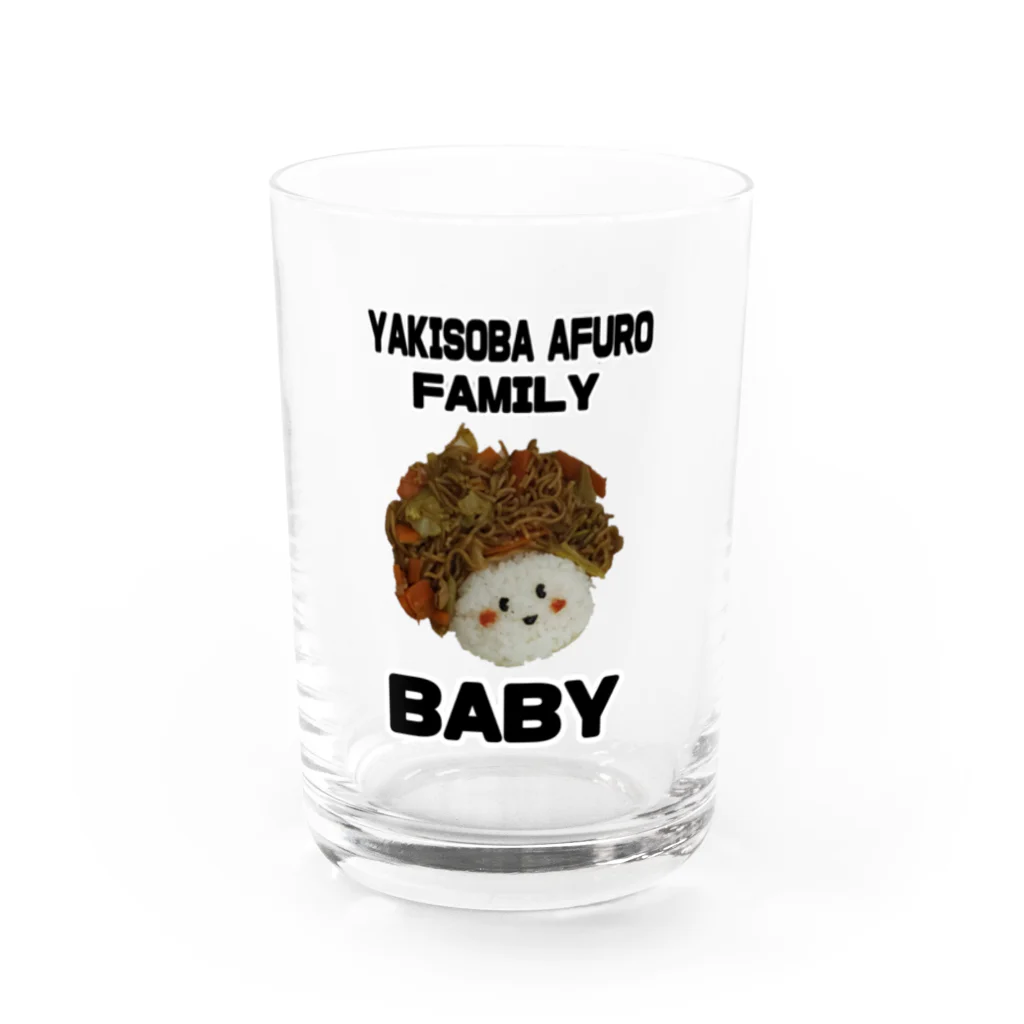 MSMMERのヤキソバアフロBABY Water Glass :front