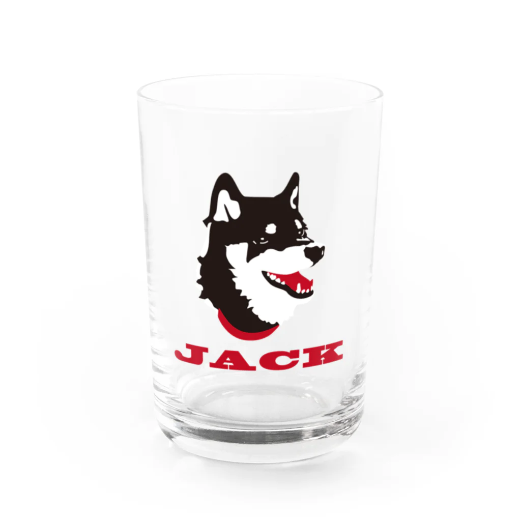 愛犬JACKの愛犬JACK Water Glass :front