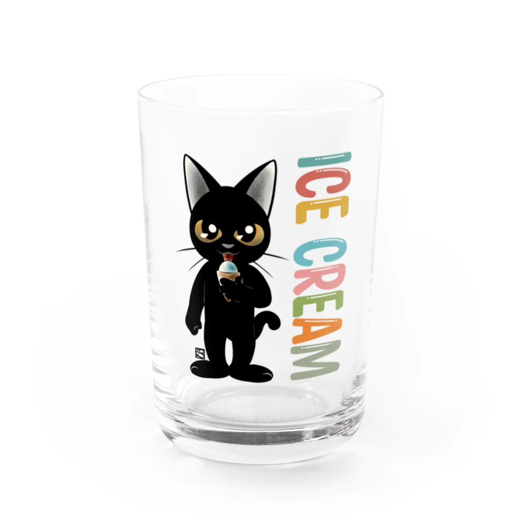 BATKEI ARTのアイスクリーム Water Glass :front