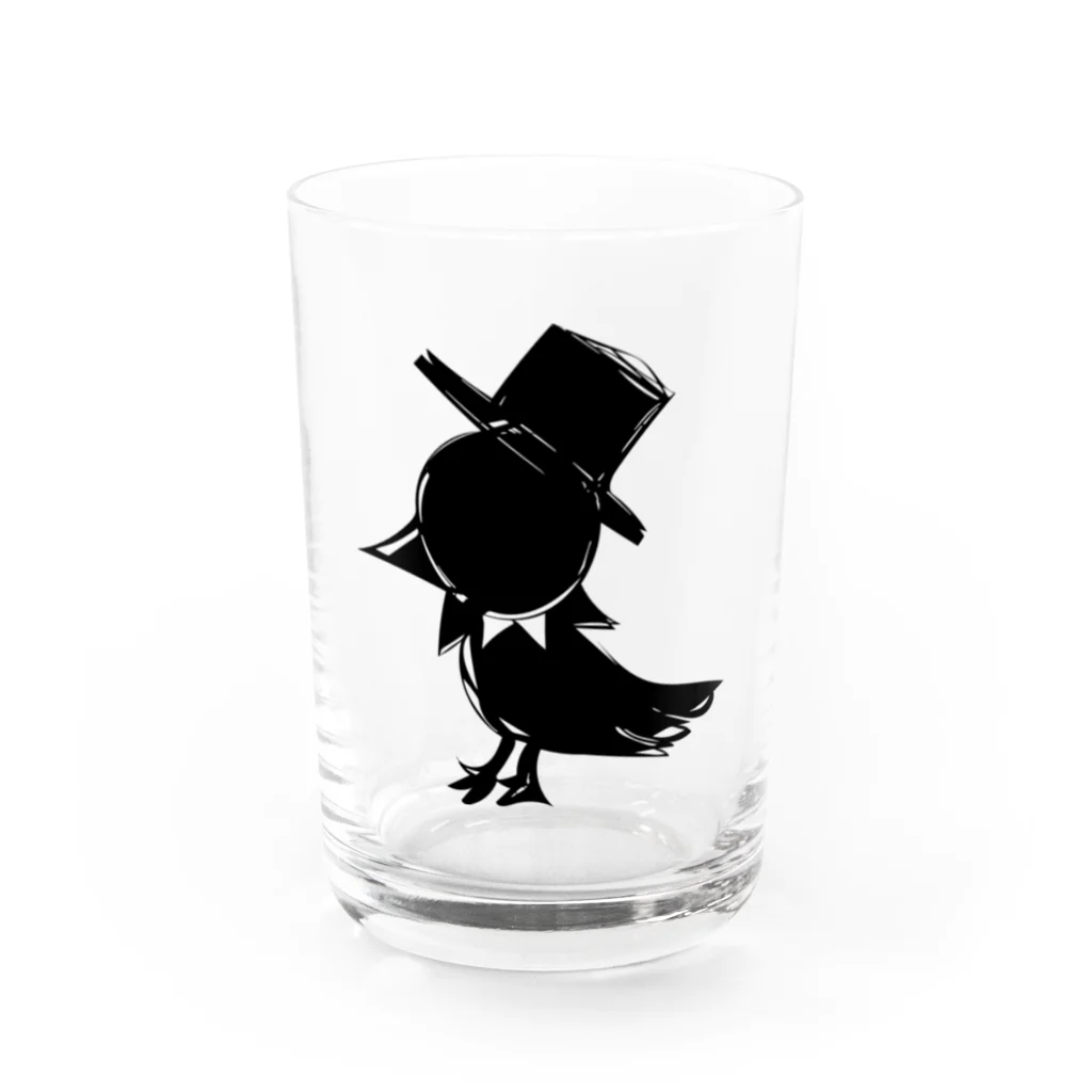 BUBU BEBEのChun Chun Bird glass グラス前面