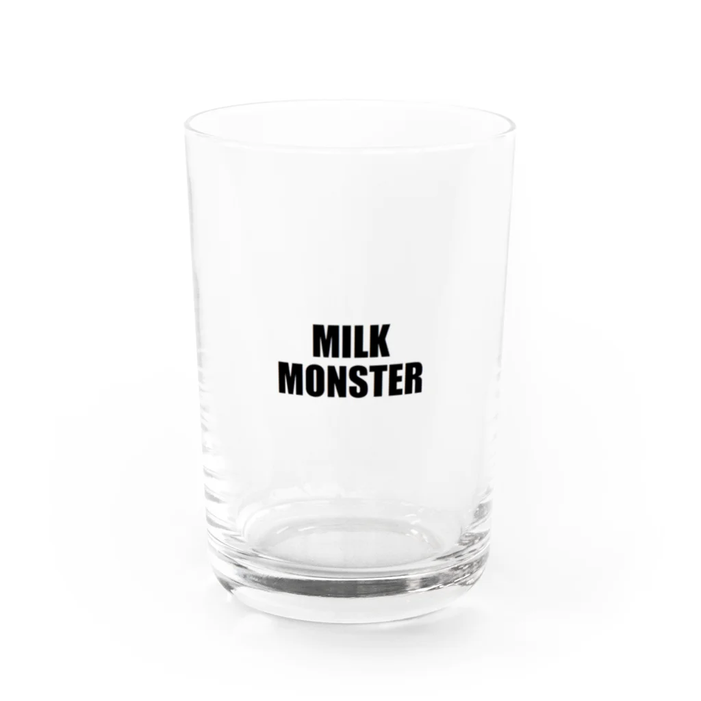 marukomekunのMILK MONSTER グラス前面