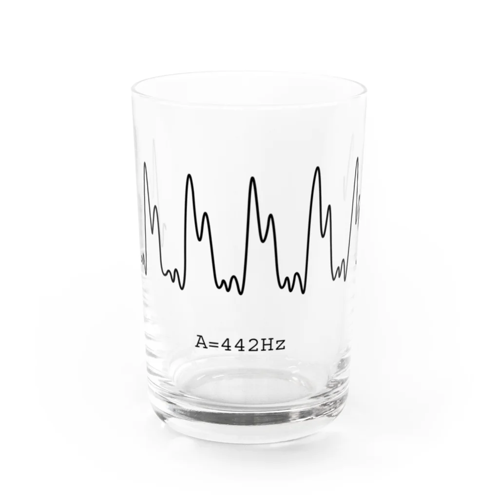 310号室 デザイン研究所のクラリネット音波 Water Glass :front