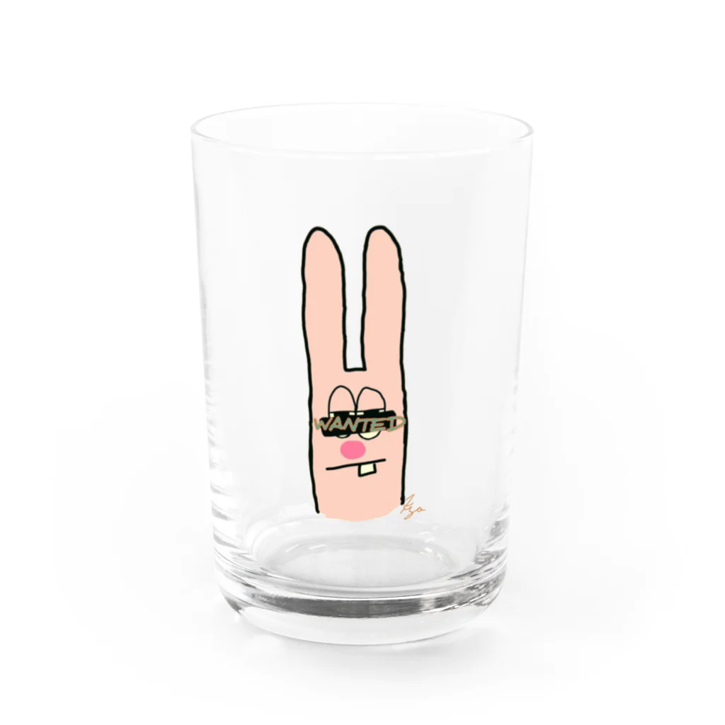 OTOKONOKOTOKYOJAPANのPOOTY（ウォンテッド） Water Glass :front