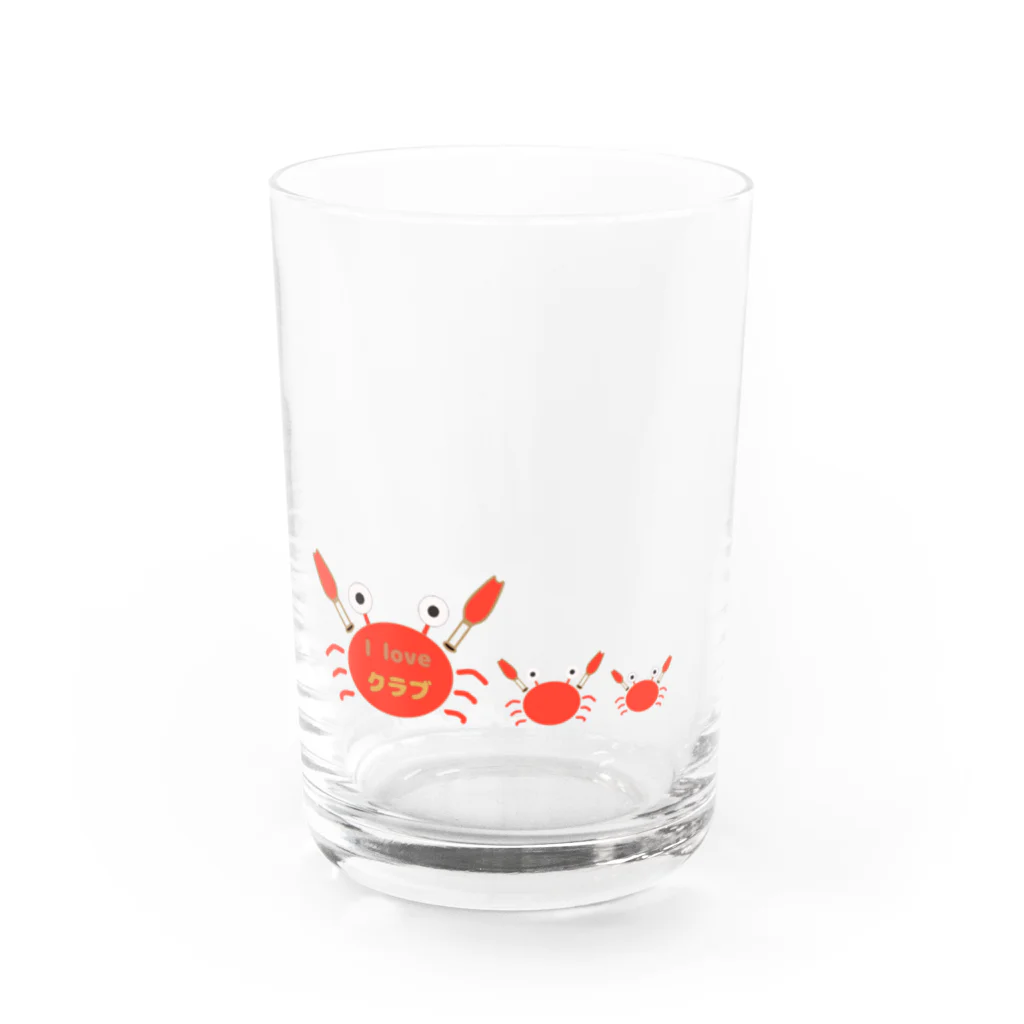 福ジャグ2021運営チームのClub Loveグラス  Water Glass :front