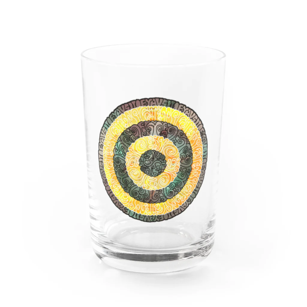 OKam&ALAのMedalion Water Glass :front