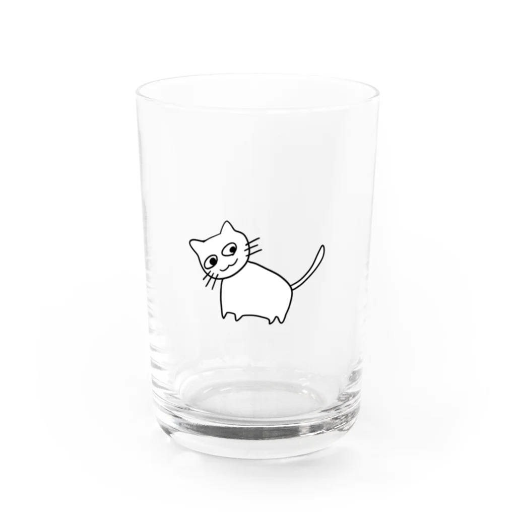 カスミのかわいい猫 Water Glass :front