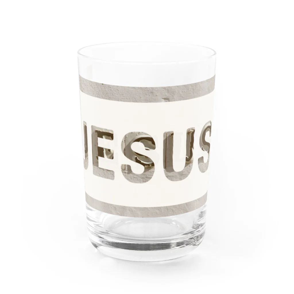 usagiのJesus Water Glass :front