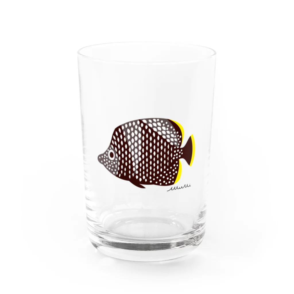 Astrio SUZURI店のユウゼンちゃん Water Glass :front