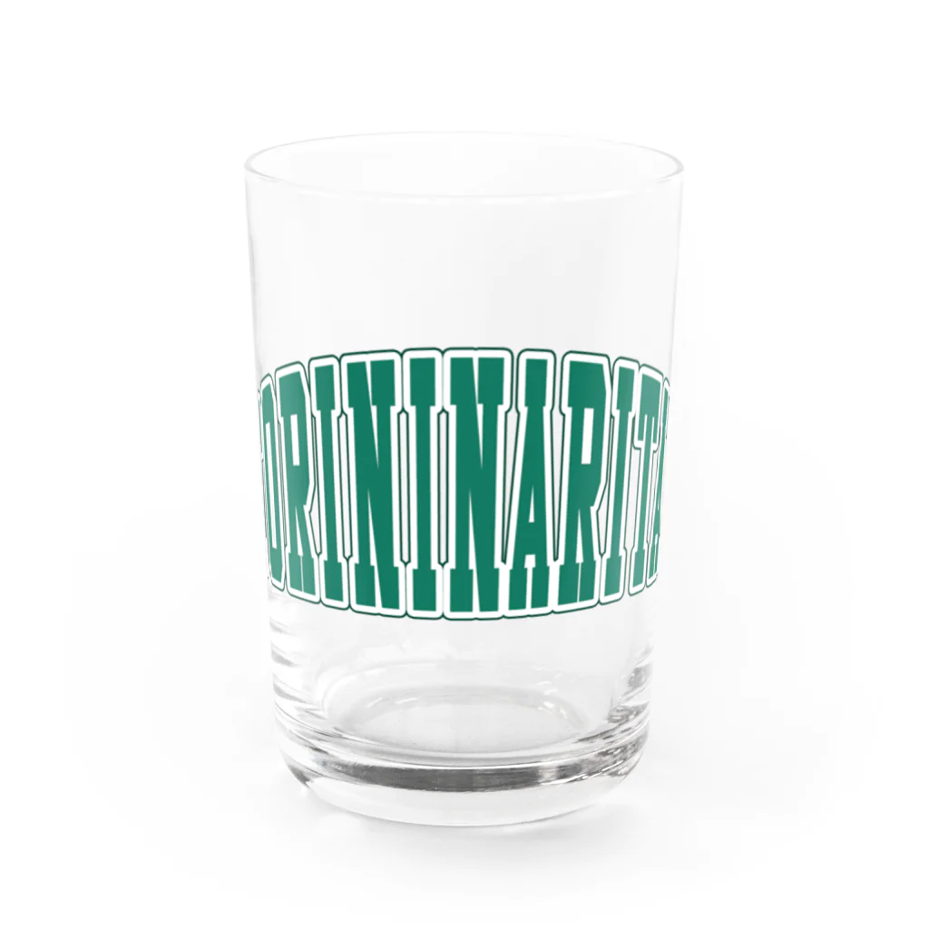 INOSTUDIOのトリになりたい Water Glass :front