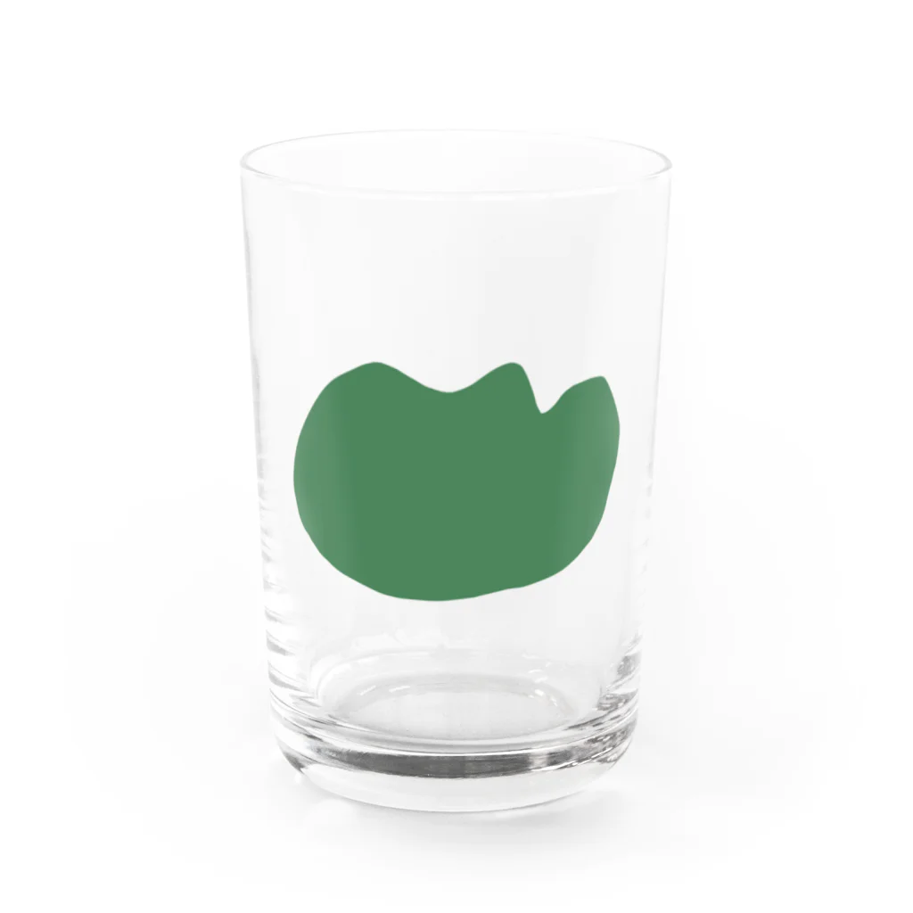 ミケットの不恰好な山 Water Glass :front