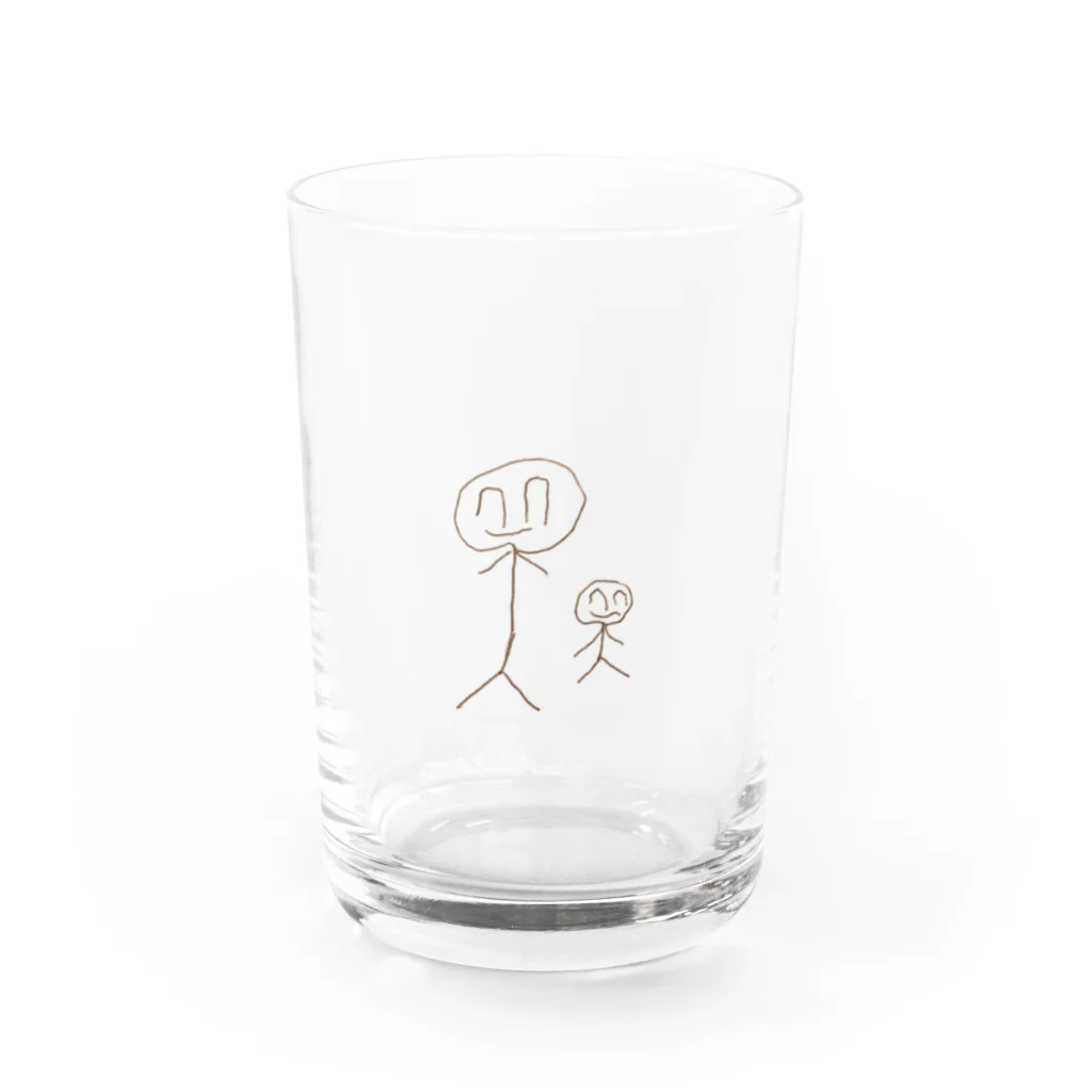 chacolatteのぼくとママ Water Glass :front